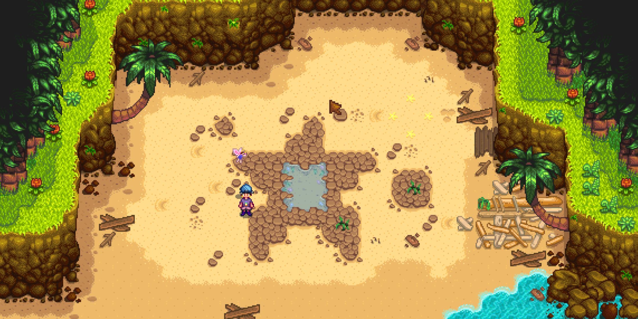 Cómo conseguir nueces doradas en Stardew Valley