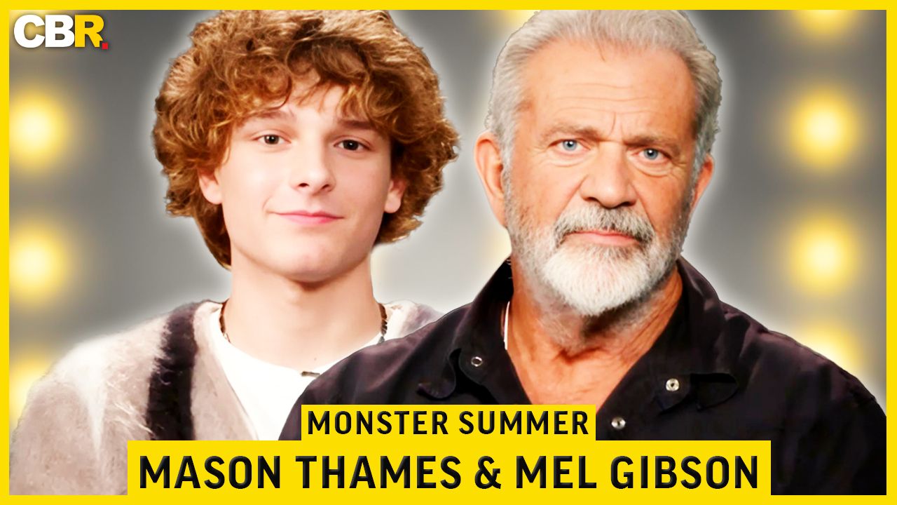 'Monster Summer' Stars Mel Gibson & Mason Thames Discuss Working Together and the Film's Seasonal Appeal