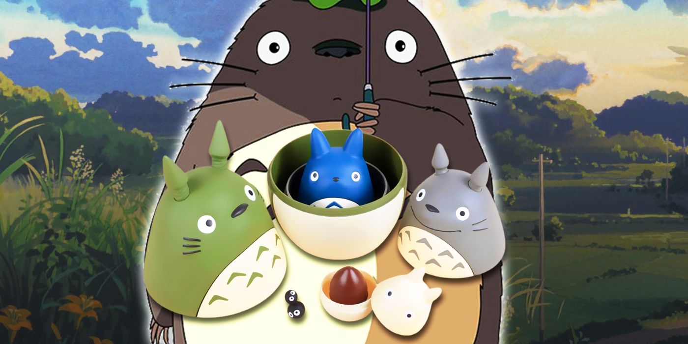 Studio Ghibli relanza su set oficial de muñecas Matryoshka Mi vecino Totoro