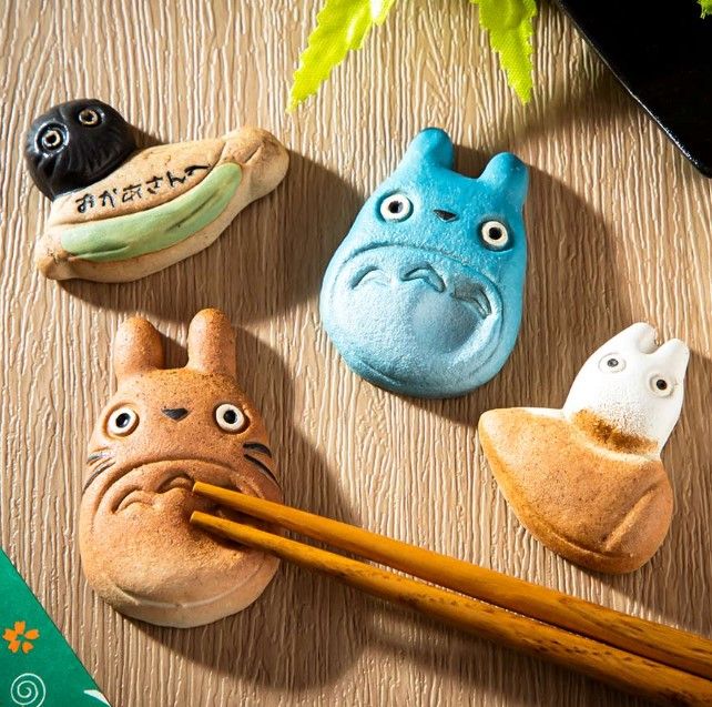 Studio Ghibli Revives Its My Neighbor Totoro and Spirited Away Chopstick Rest Collections