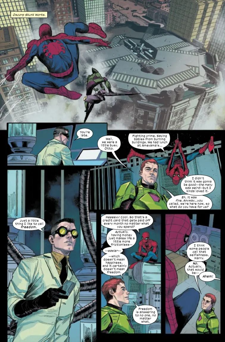 Jonathan Hickman Continues His Inspired Spins on Old Spider-Man Classics