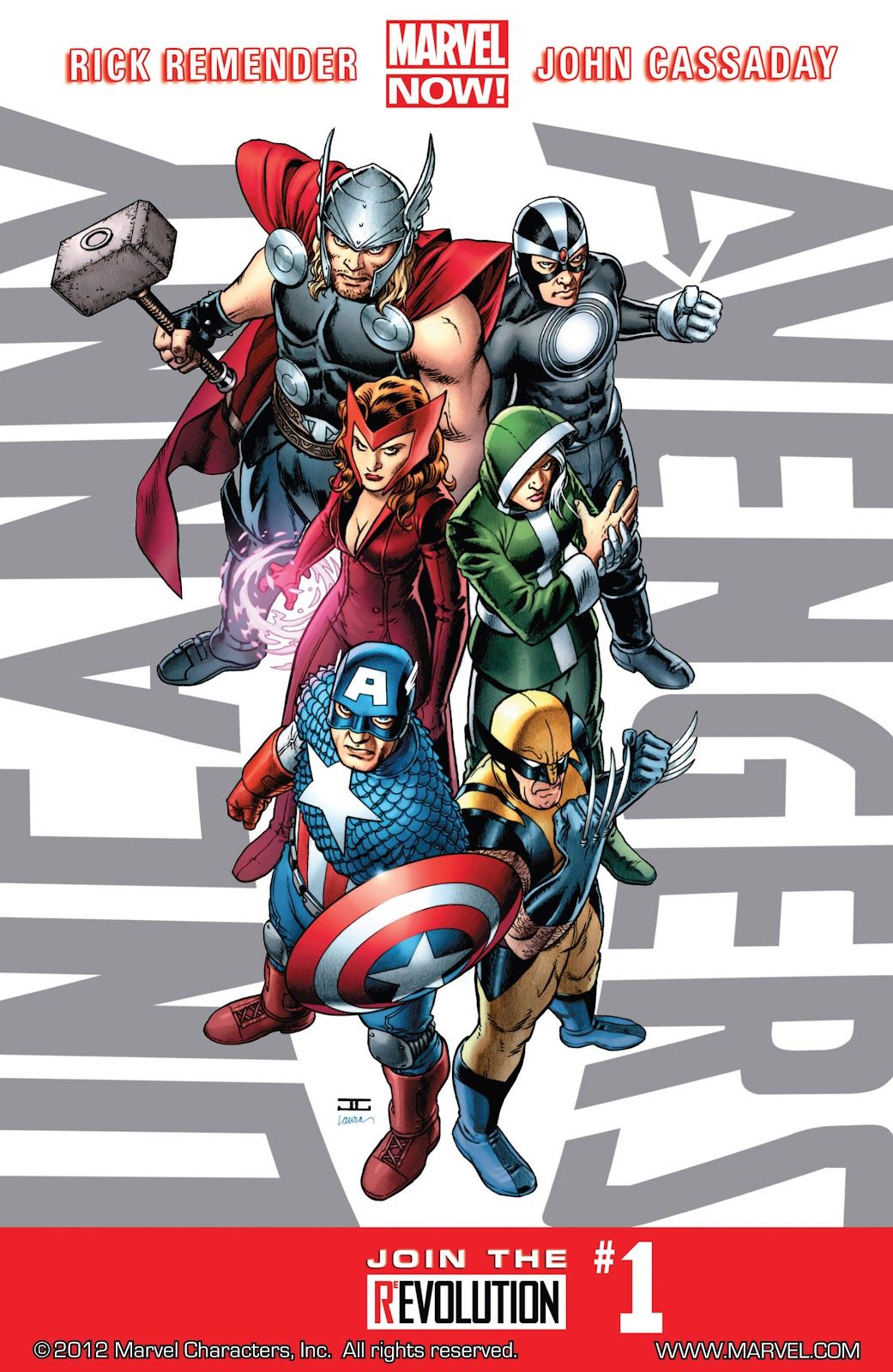 The cover of Uncanny Avengers #1