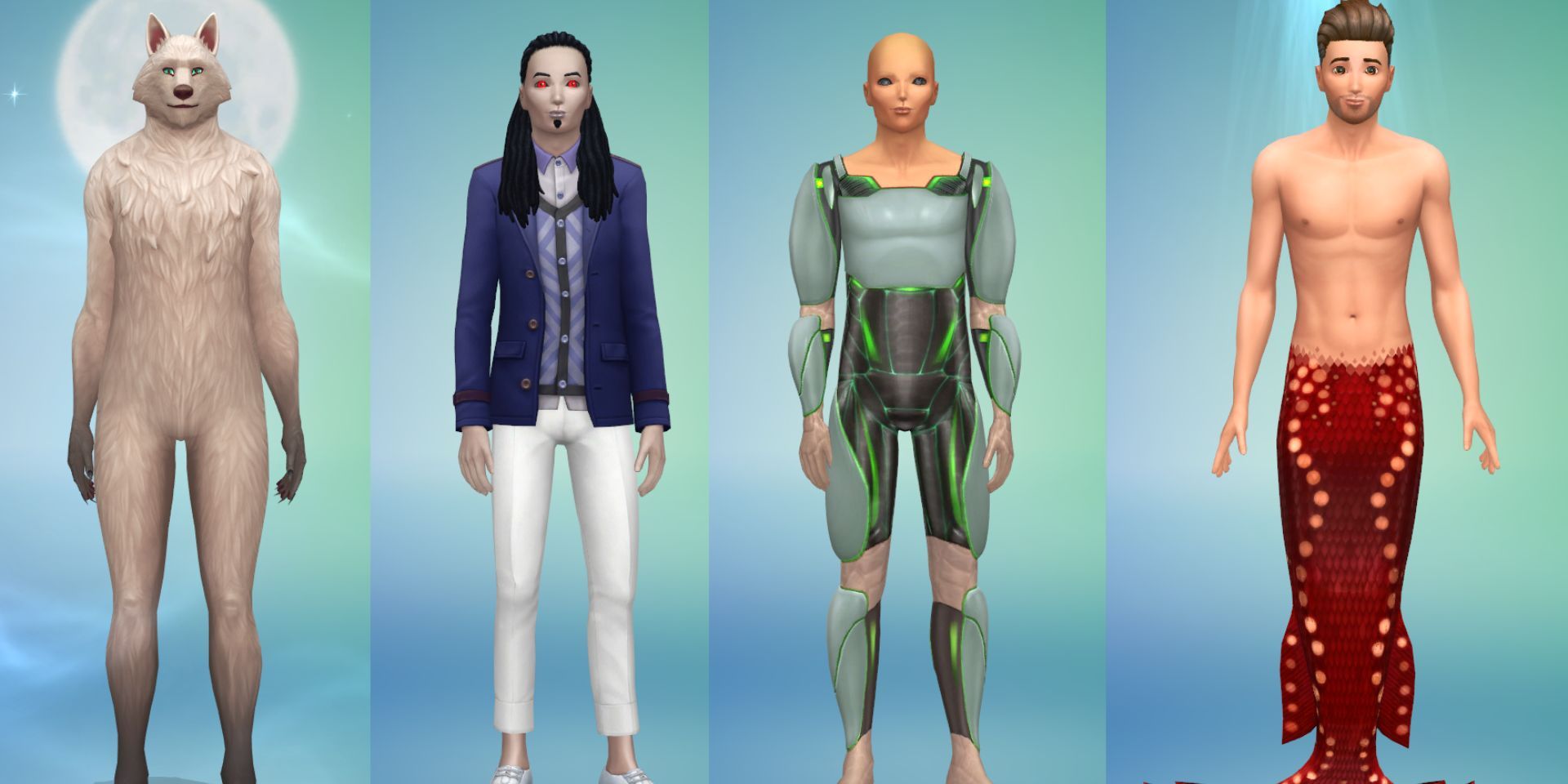 Captura de tela do mod The Sims 4 CAS Stand Still.