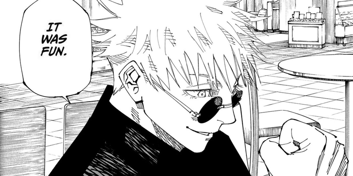 Jujutsu Kaisen's Gojo Satoru in manga chapter 236