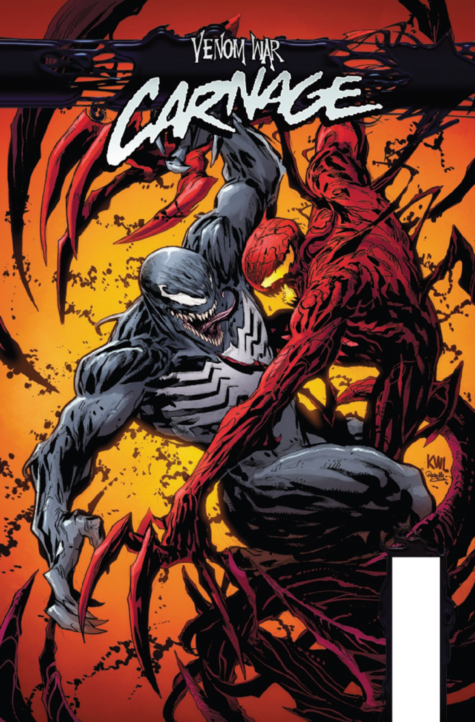 Capa completa de Venom War Carnage 2