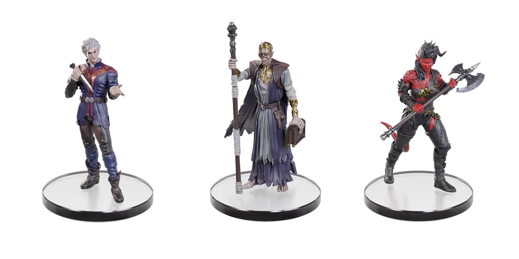 El elenco de Astarion, Shadowheart y Baldur's Gate 3 se unen a D&D Icons of the Realms de WizKids