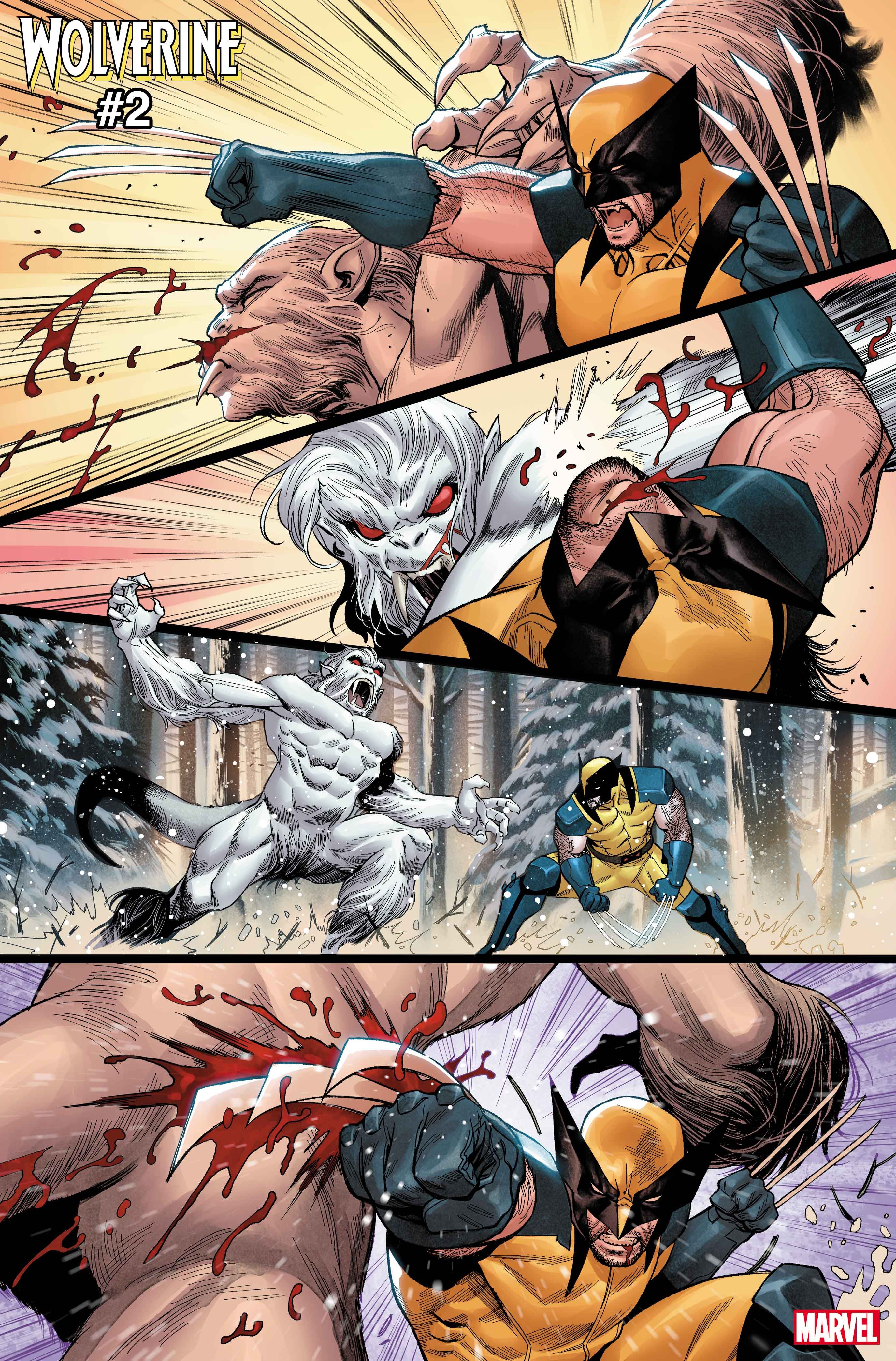 EXCLUSIVO: Wolverine lucha contra un monstruo mitológico en un nuevo primer vistazo