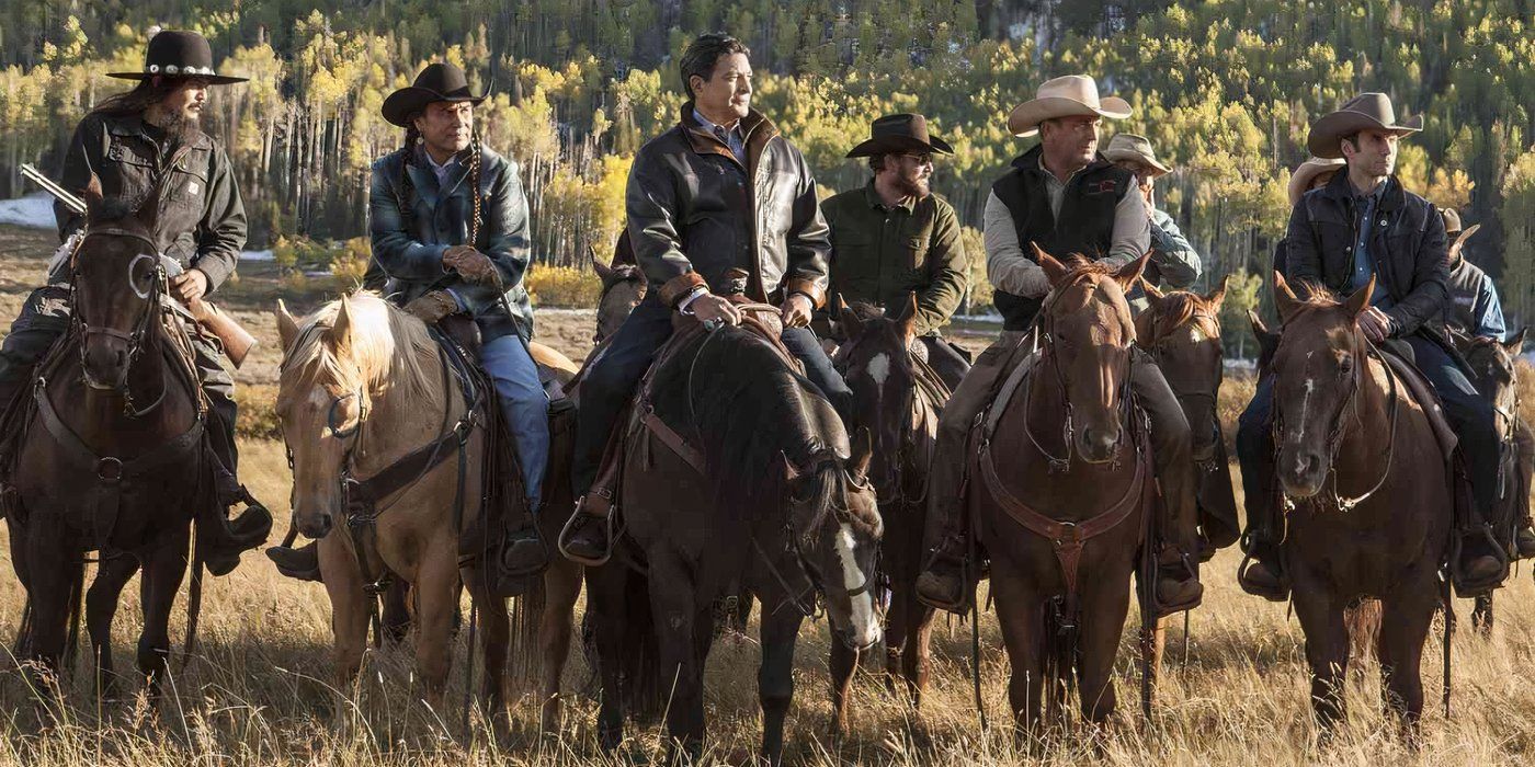 The cast of Yellowstone includes characters John Dutton and Thomas Rainwater as they work together to find a missing girl.