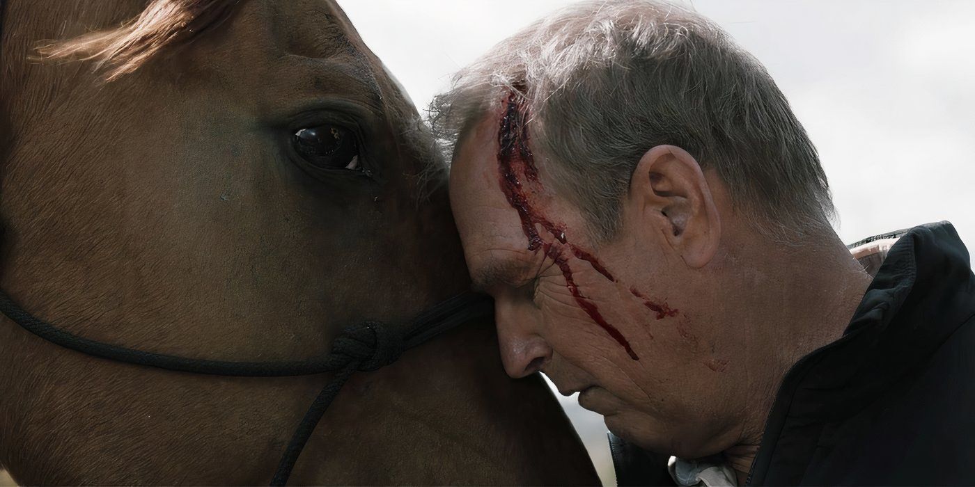 John, Yellowstone'un ilk bölümünde kendi atını öldürmek zorunda kalır.