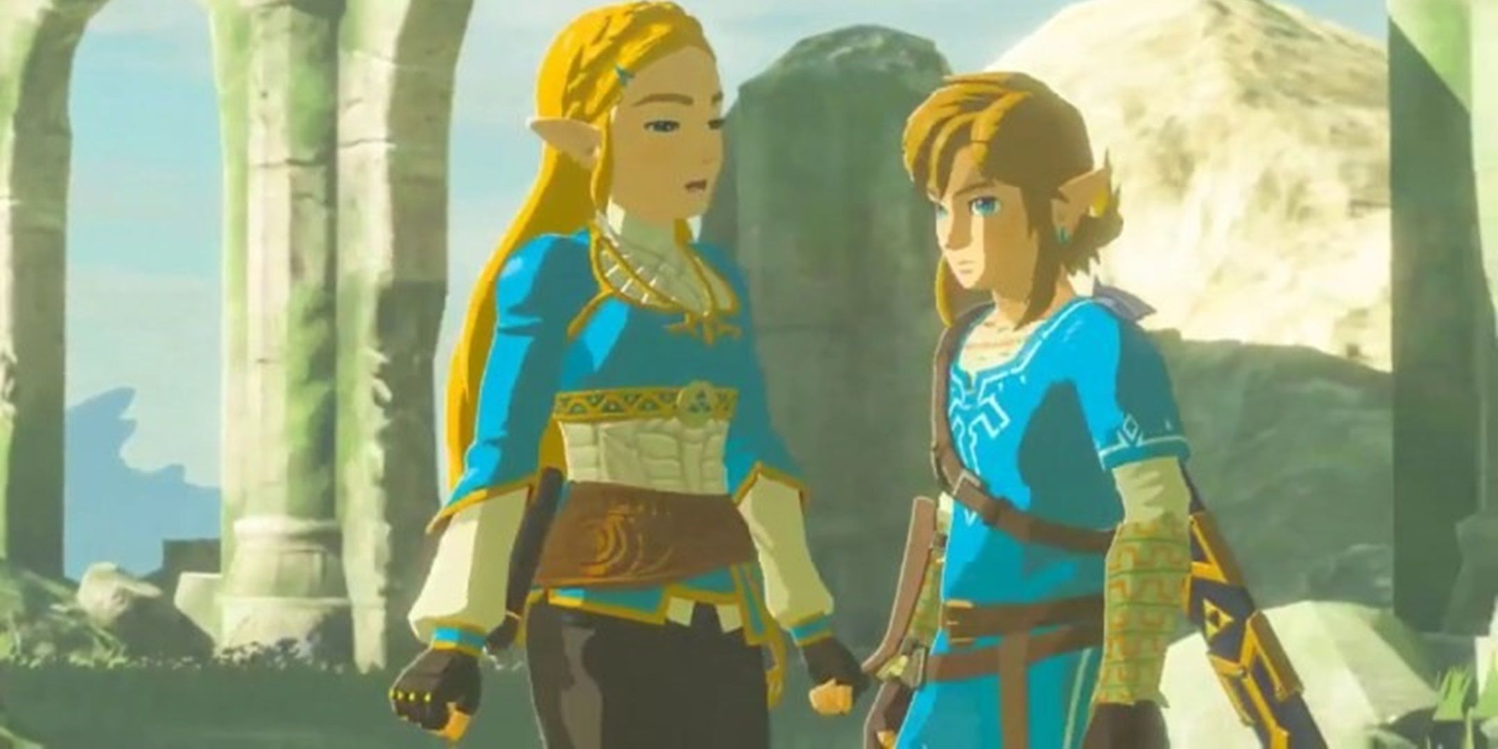 El potencial romántico de Link y Zelda en Legend of Zelda