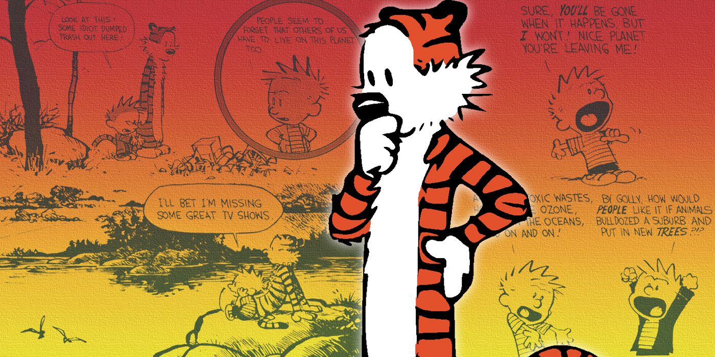 Los 10 mejores cómics de Calvin y Hobbes sobre el medio ambiente, clasificados