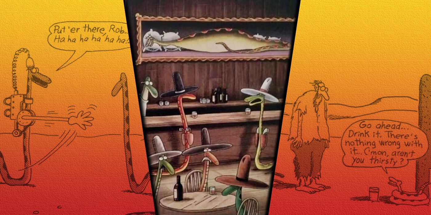 10 Funniest The Far Side Comics Featuring Snakes, Ranked