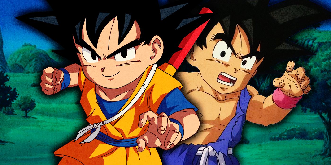 Goku in Daima and Dragon Ball GT