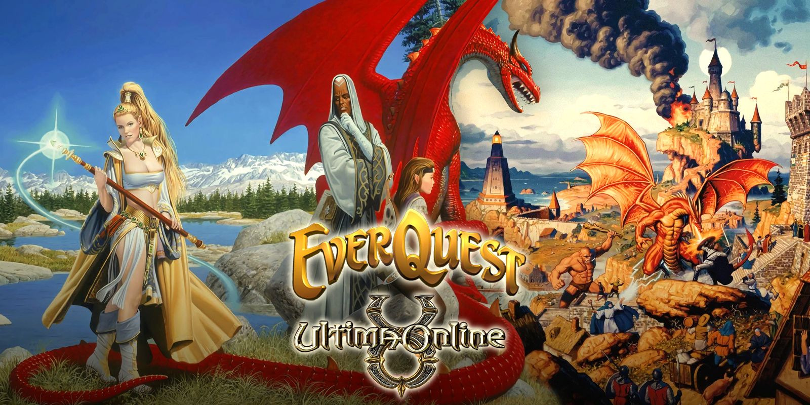 warriors, wizards, and dragons from everquest and ultima online