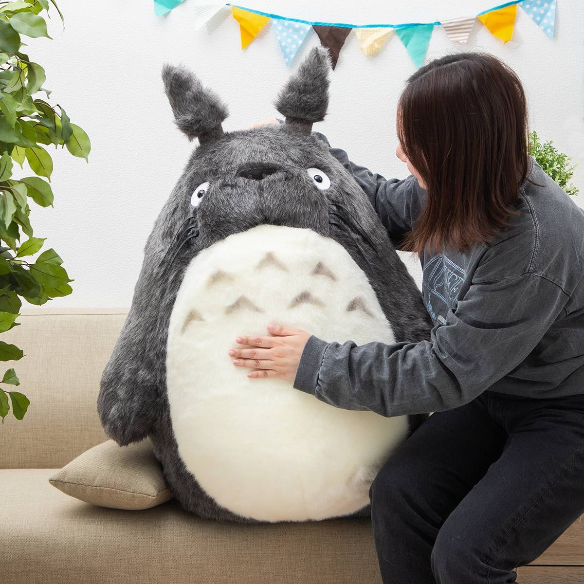 My Neighbor Totoro's Massive $750 Plush Toy Returns to Studio Ghibli's Official Store