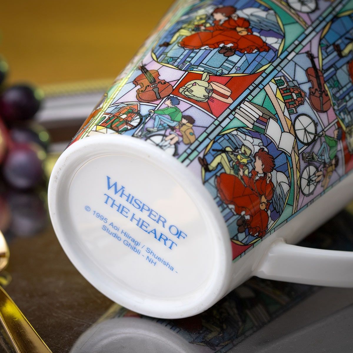 Studio Ghibli's Howl's Moving Castle Stained Glass-Style Mug Gives Starbucks a Run for Its Money