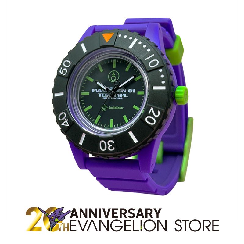 Neon Genesis Evangelion obtiene relojes del vigésimo aniversario para NERV y la Unidad 01