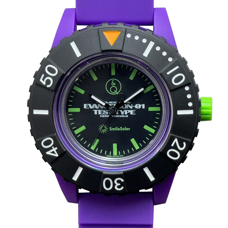 Neon Genesis Evangelion Gets 20th-Anniversary Watches for NERV and Unit 01