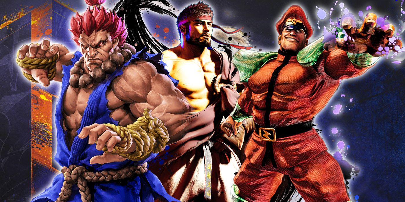 Akuma, Ryu, and Bison