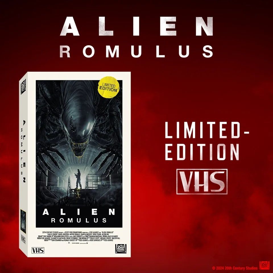 Alien: Romulus Is Getting a VHS Home Video Release