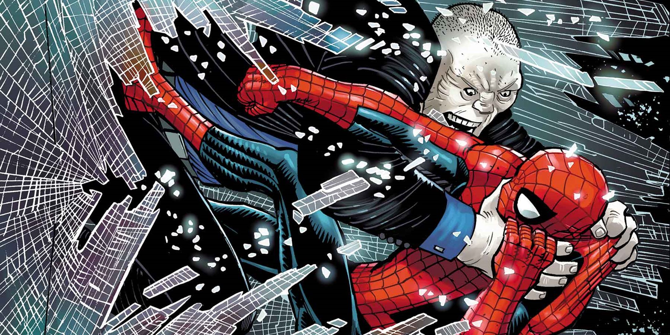 EXCLUSIVE: Spider-Man's Epic Battle With Tombstone Crashes Through the Cover