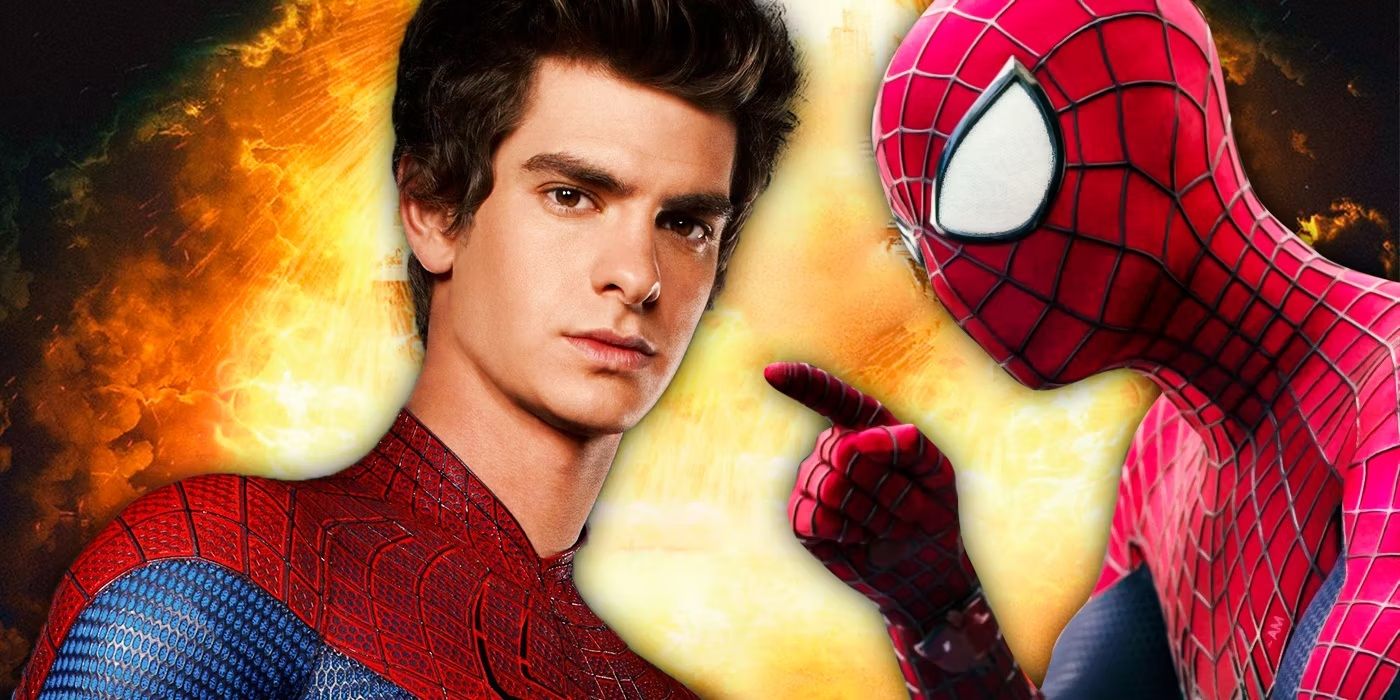 Andrew Garfield and Spider man