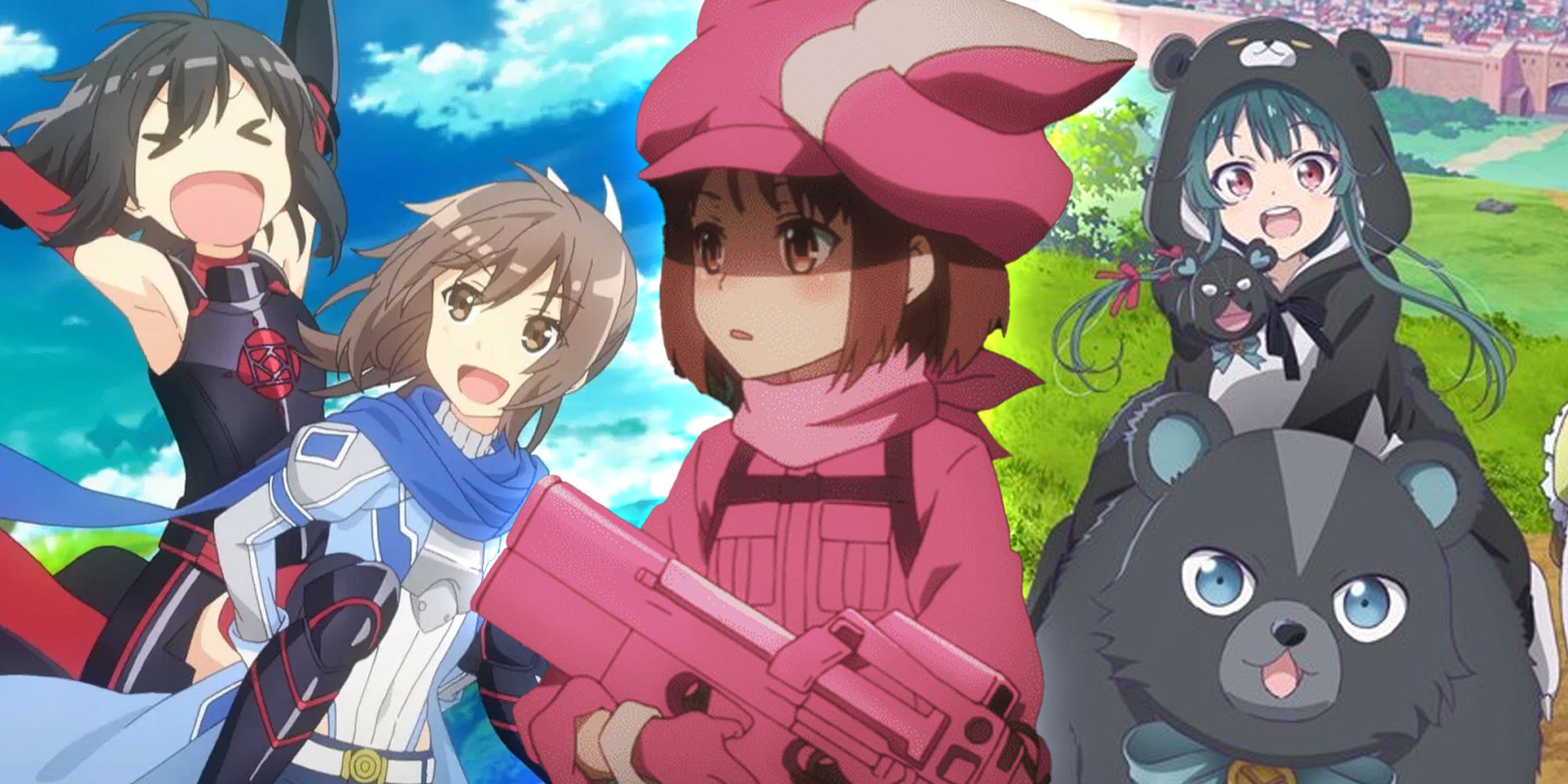 10 лучших аниме типа Gun Gale Online