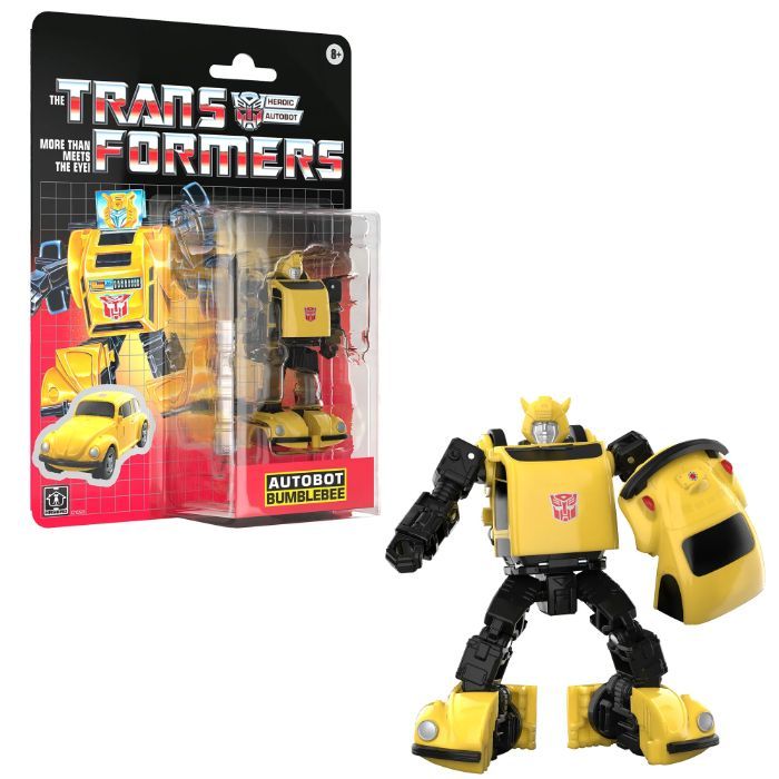 Transformers se vuelve retro en una nueva línea exclusiva de figuras protagonizada por Bumblebee y más