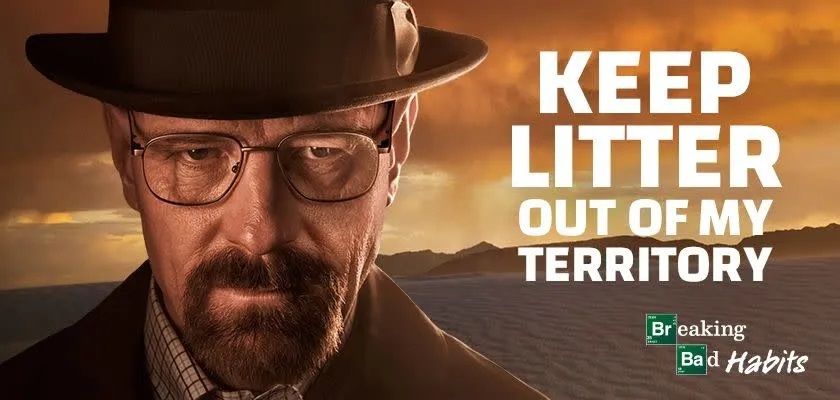 Bryan Cranston de Breaking Bad hace un regreso sorpresa como Walter White en un anuncio de servicio público contra la basura