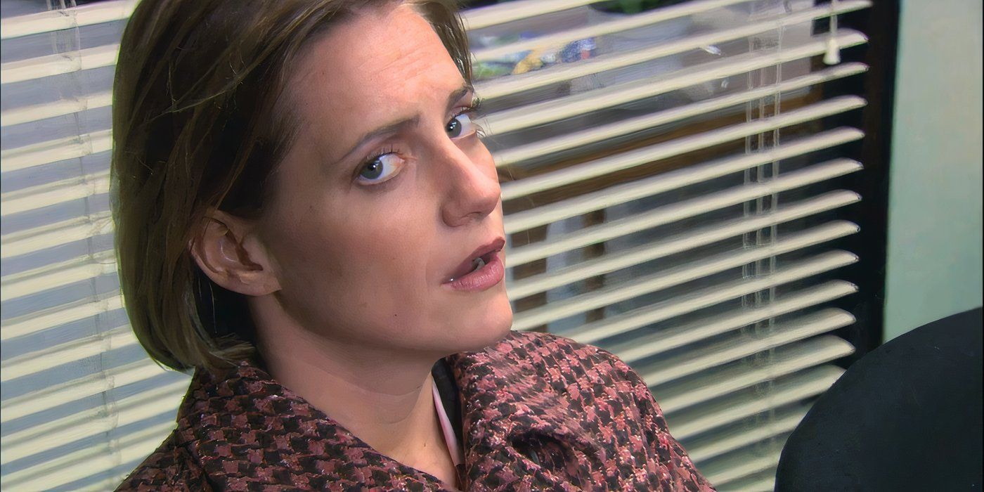 Brenda Withers as Brenda in The Office Episode "Booze Cruise"