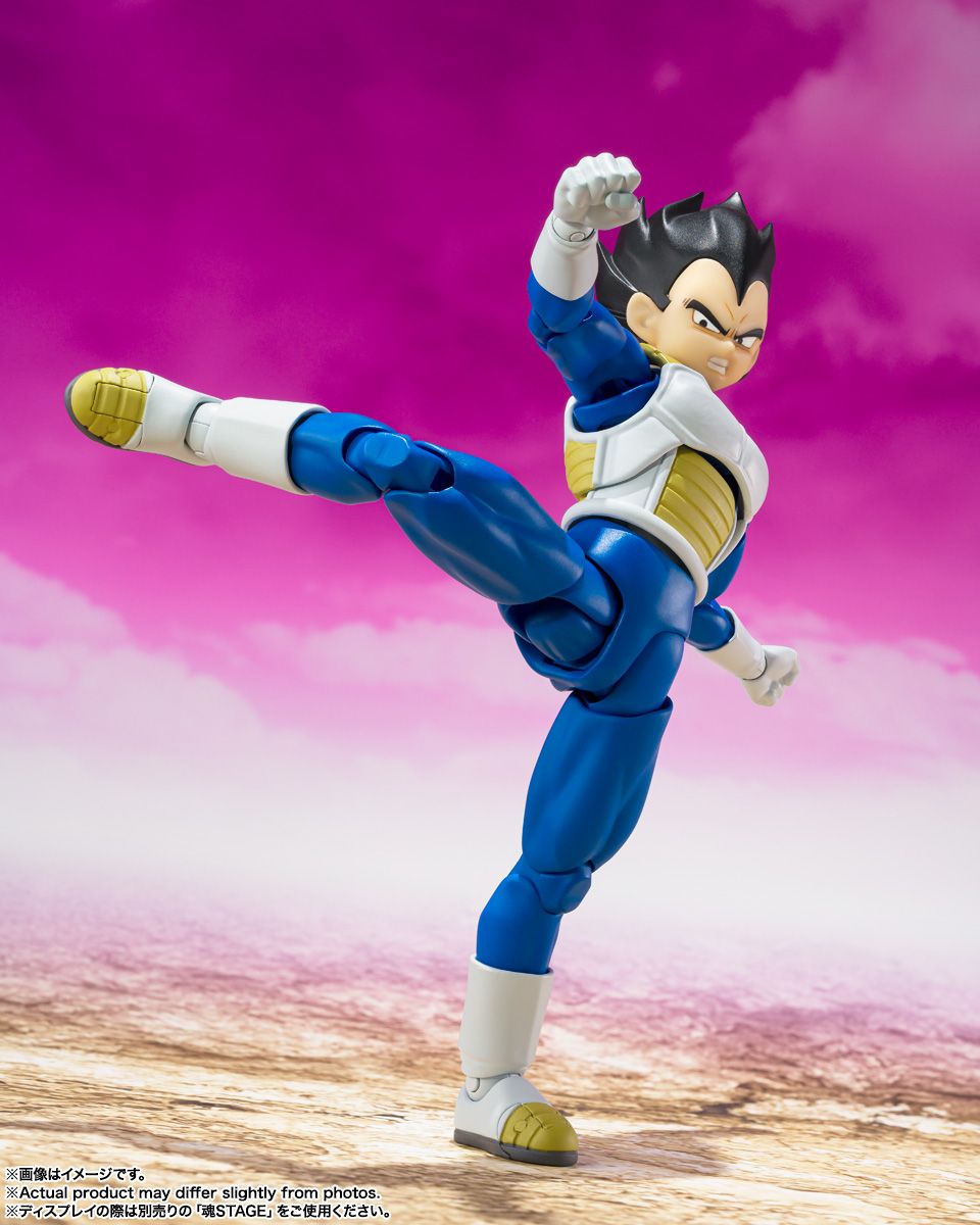 Las nuevas figuras de acción de Goku y Vegeta para adultos de Dragon Ball Daima de Bandai se hacen internacionales