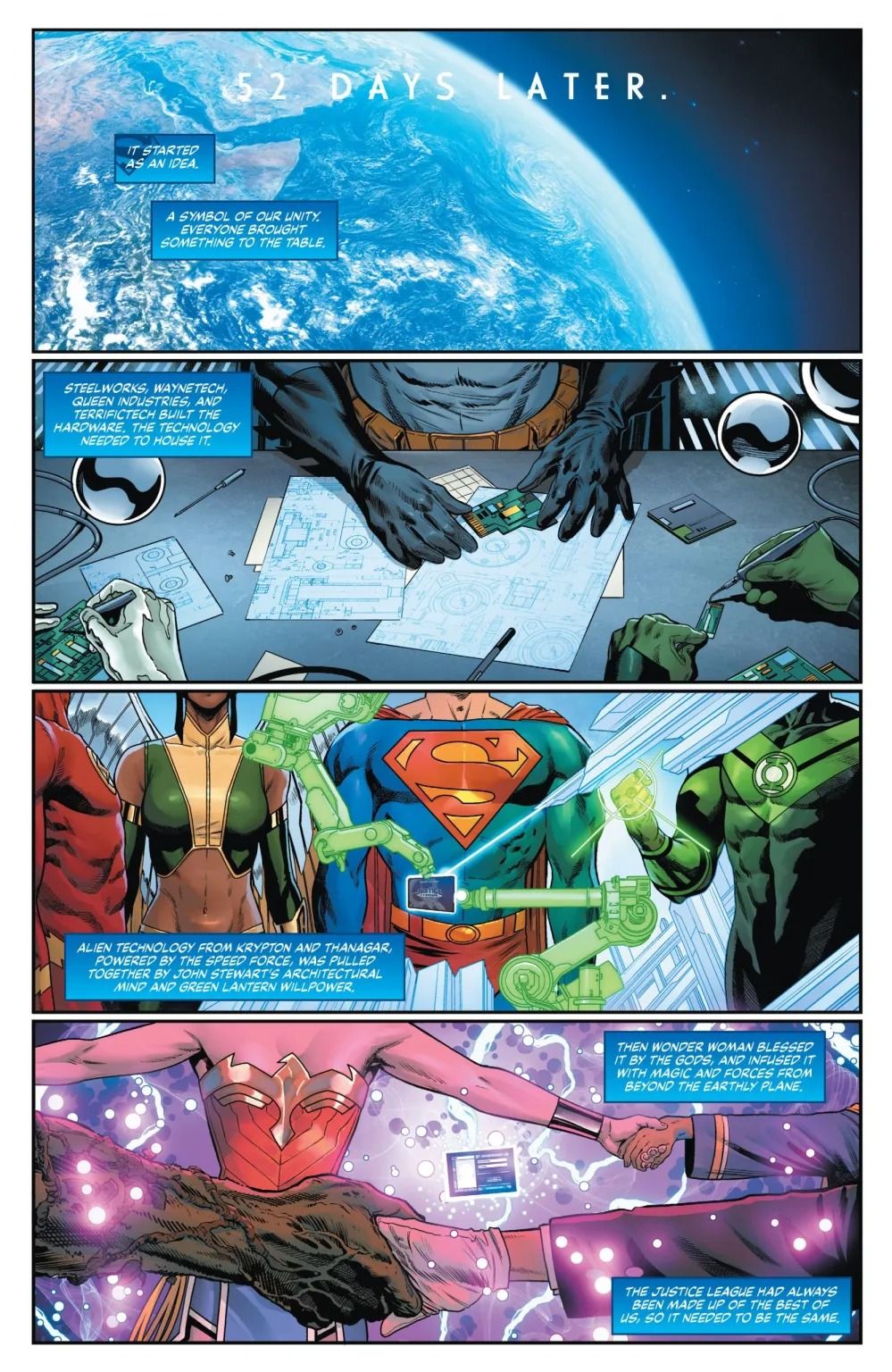 DC inicia su universo absoluto y absoluto en un espectáculo fascinante