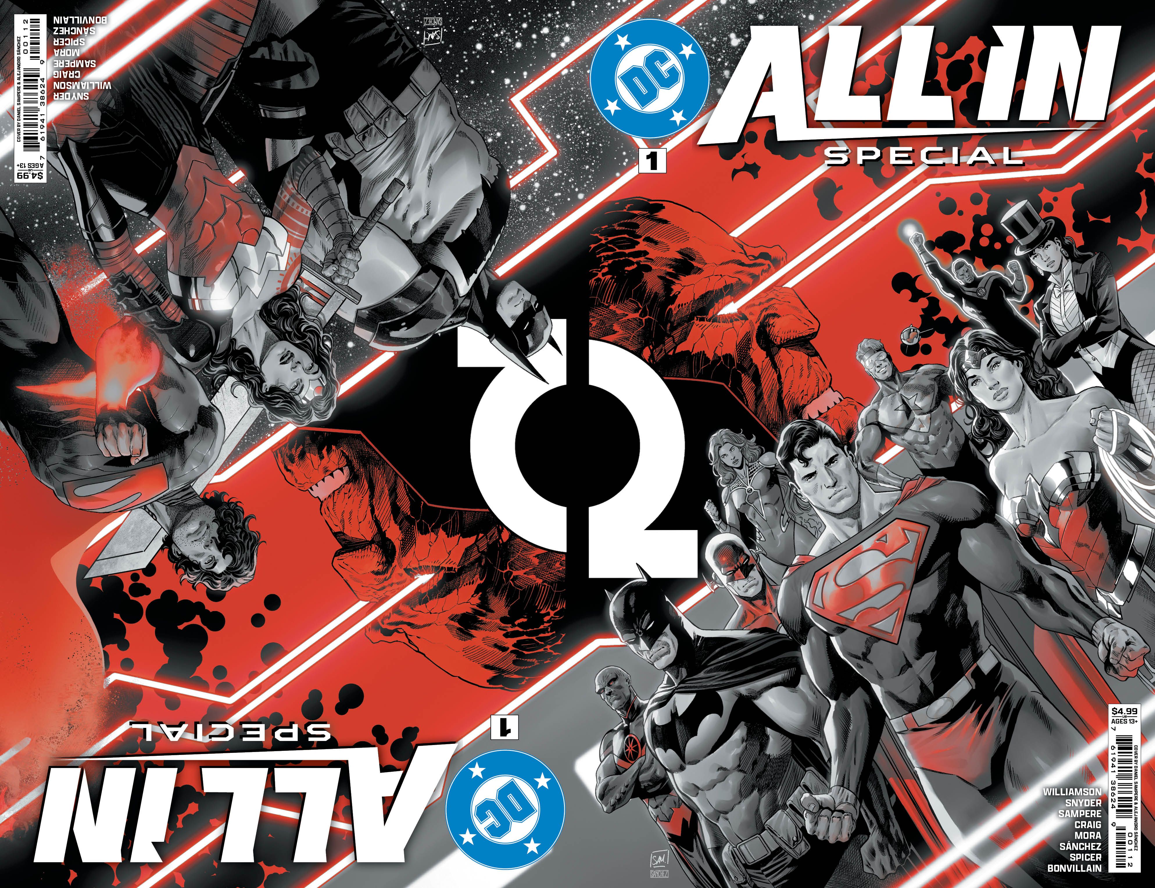 DC's All In Special Will Release New Content For its Second Printing