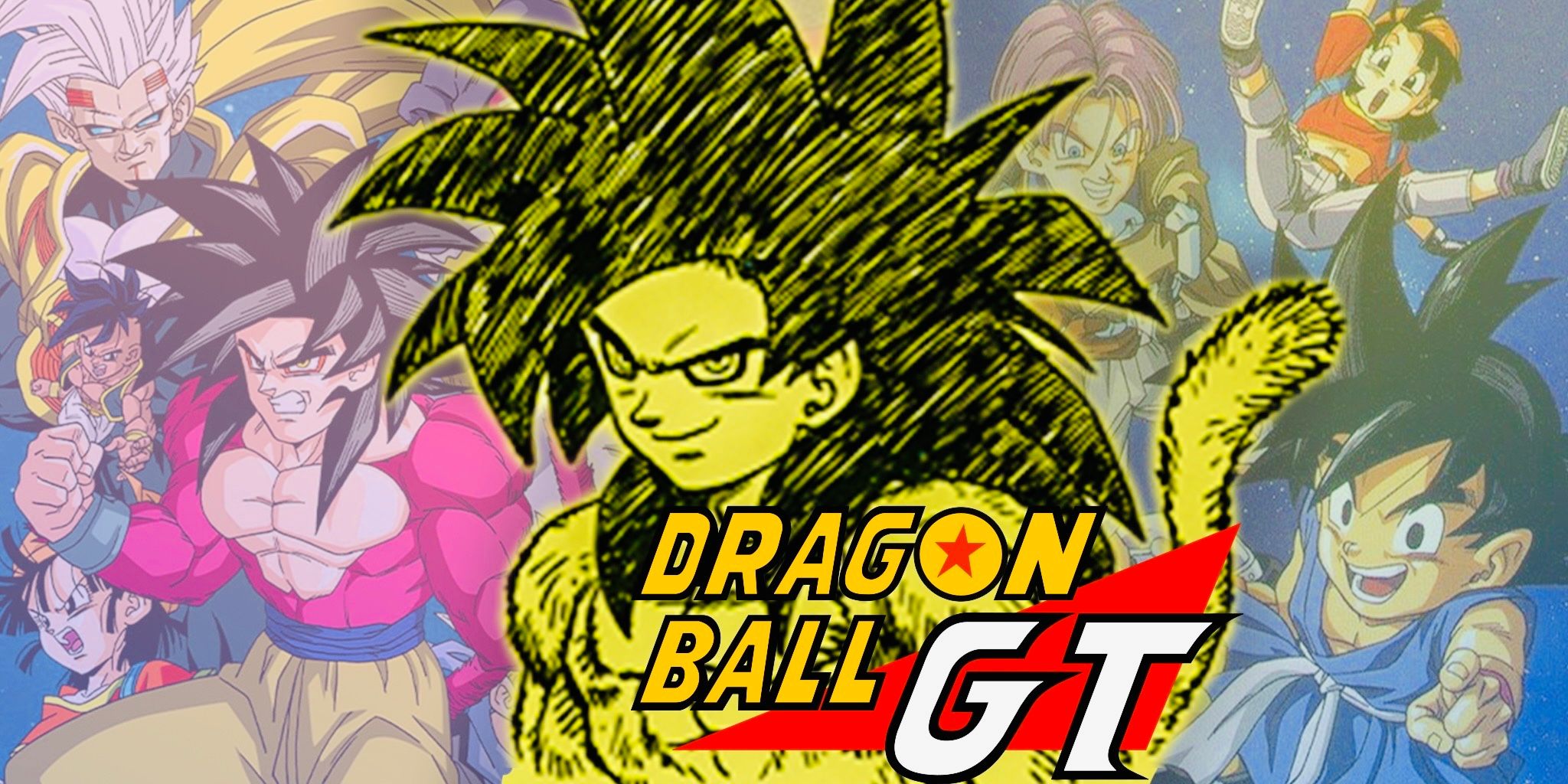 Akira Toriyama’s sketch drawing of SSJ4 from Deagon Ball GT