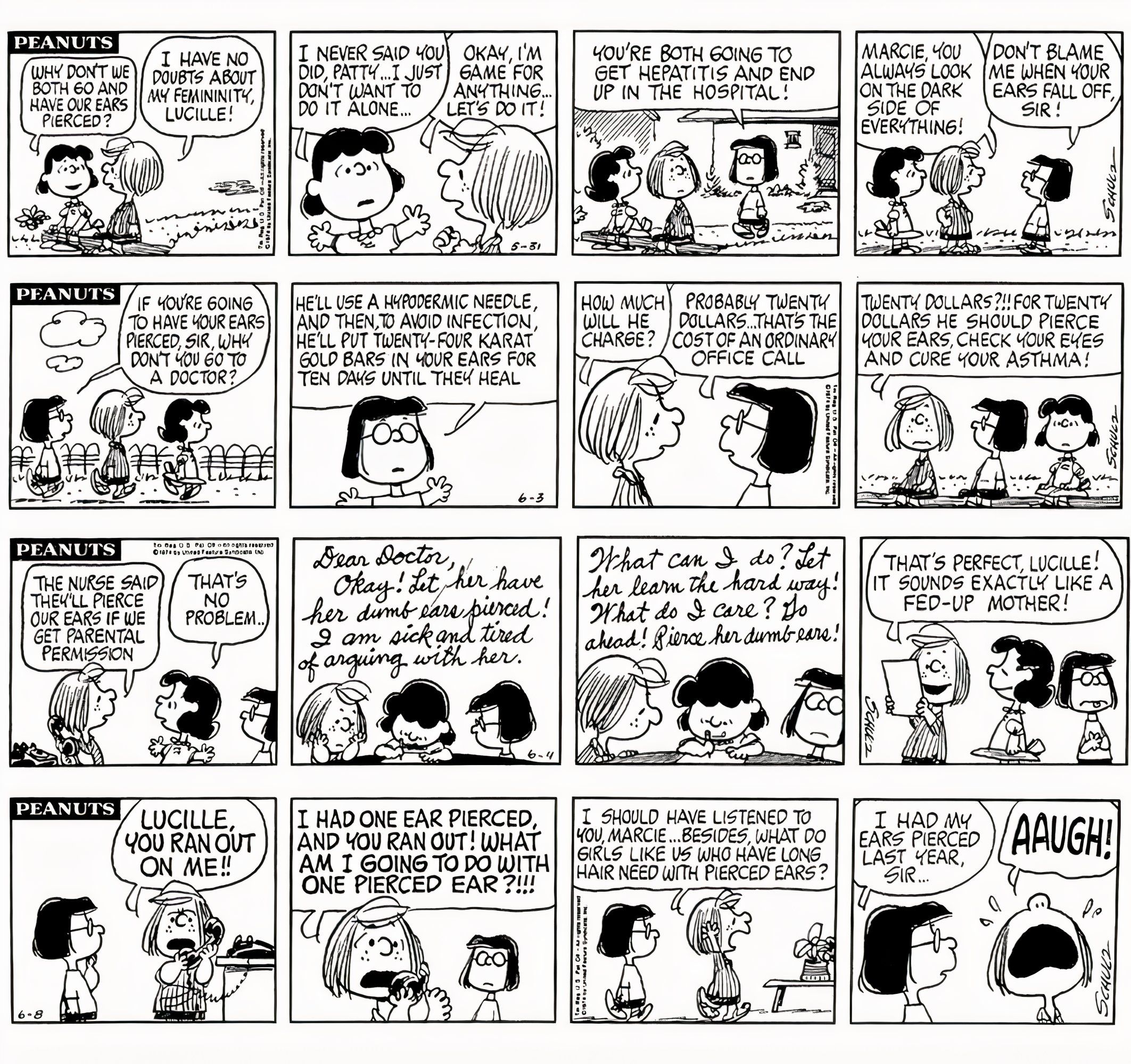 10 Best Peanuts Comic Strips Featuring Marcie, Ranked