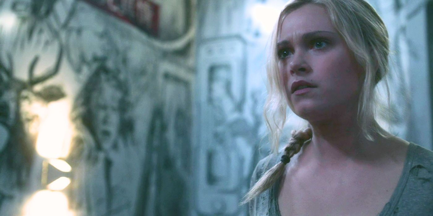 Eliza Taylor como Clarke Griffin em The 100 Nevermind