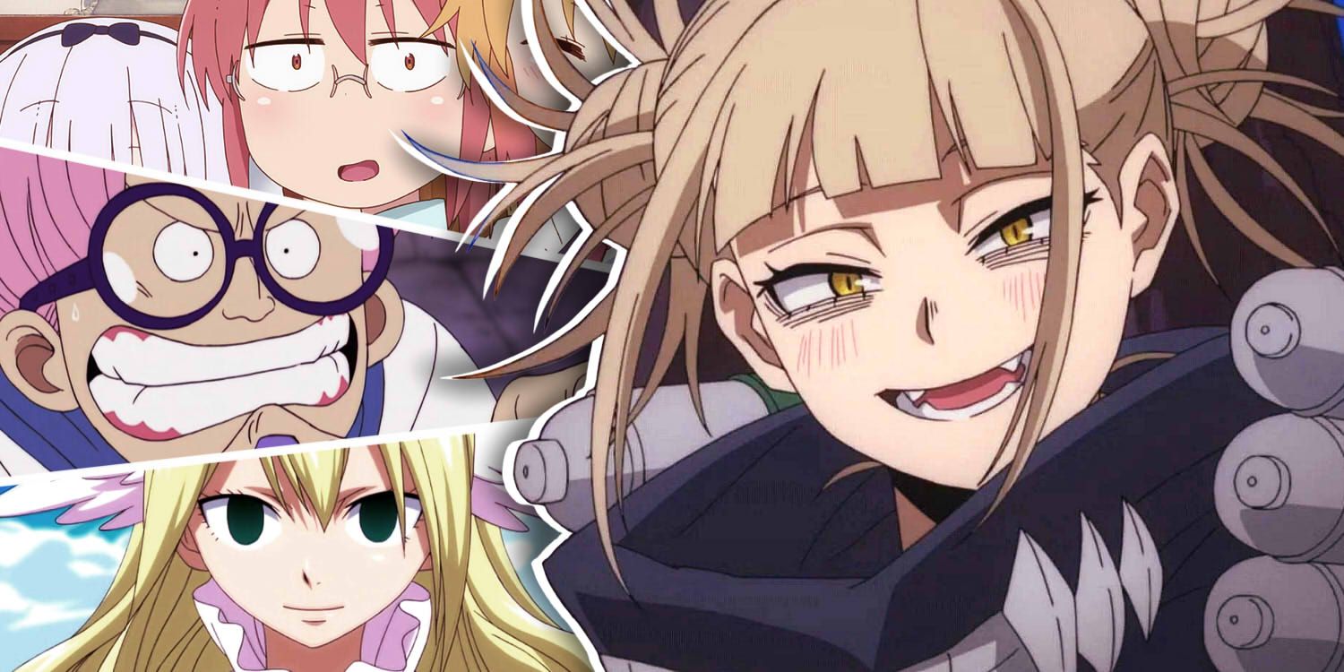 Personajes de anime que comparten el actor de doblaje en inglés de MHA Toga