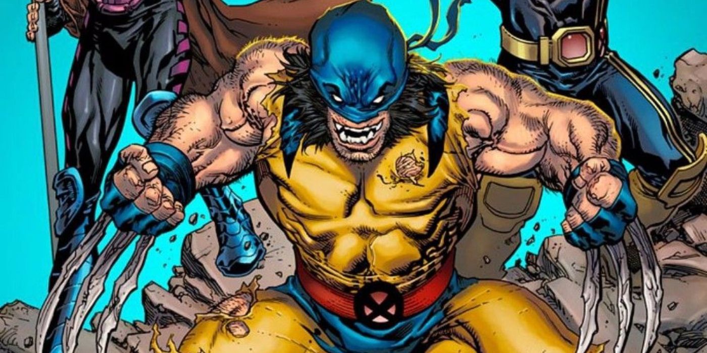 Un Wolverine salvaje sonríe mientras sus garras de hueso quedan expuestas en Marvel Comics.