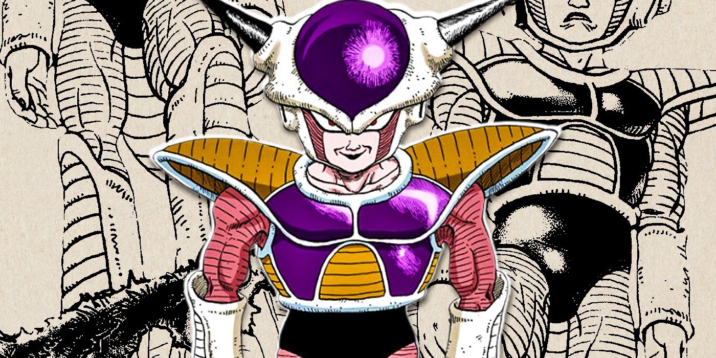 Dragon Ball Unveils Rare Manga Line Art Featuring a 'Furious' Frieza