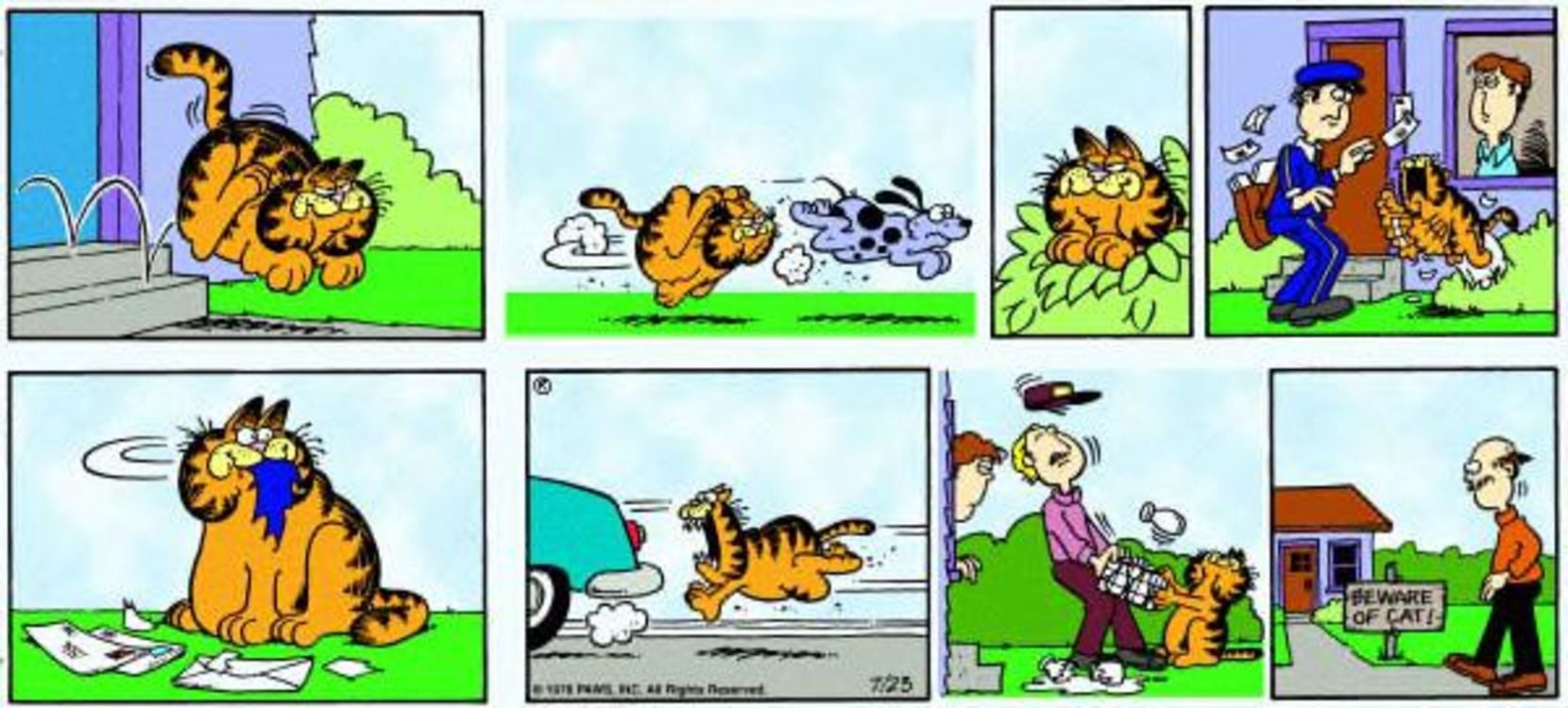 10 Weirdest Things About Early Garfield Comics