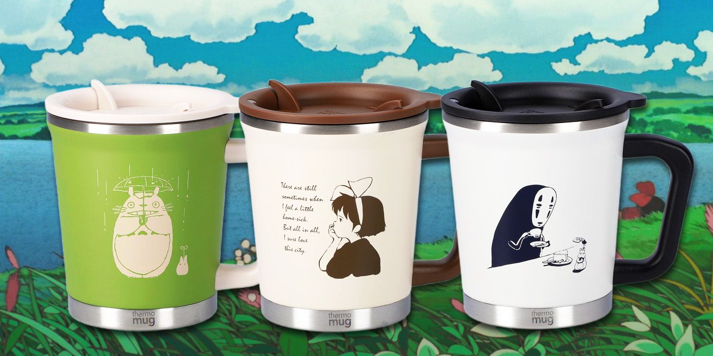 Studio Ghibli Releases New 'Thermos Mug' Collection Starring Totoro, Kiki & More