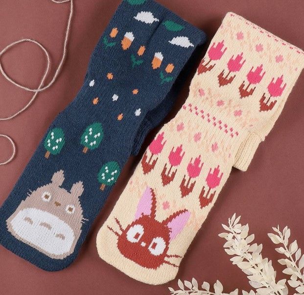 Studio Ghibli's New Totoro & Kiki 'Blanket Socks' Make the Perfect Christmas Stocking Stuffers