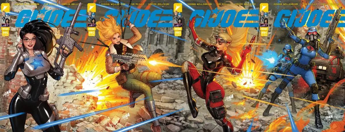 Las mujeres de G.I. Joe y Cobra luchan en un nuevo primer vistazo