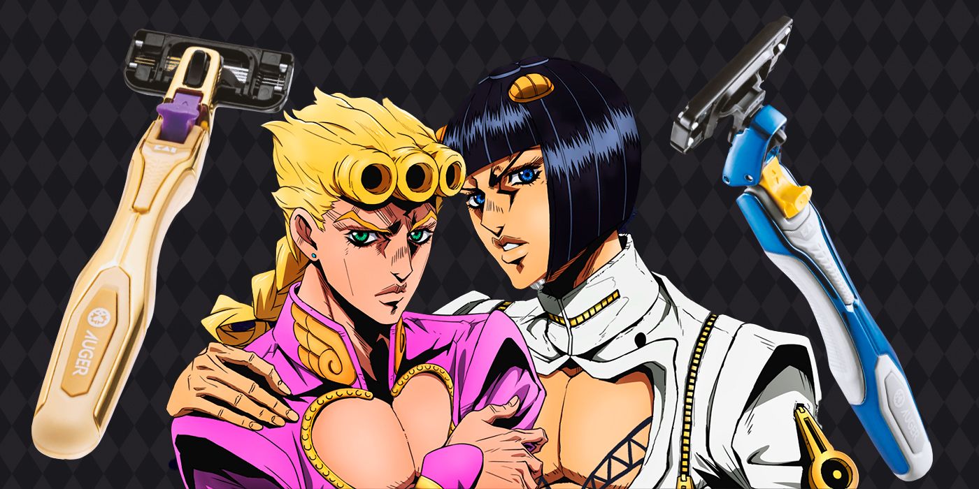 JoJo's Bizarre Adventure mantiene a los fanáticos luciendo elegantes con las nuevas maquinillas de afeitar de Giorno y Bruno