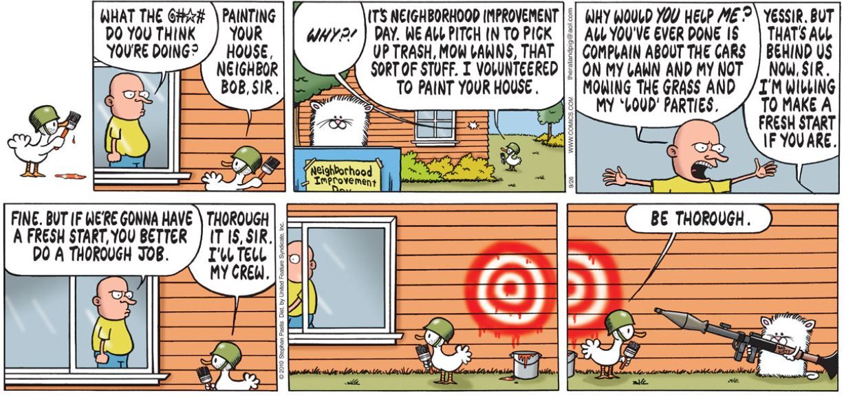 Pearls Before Swine: 10 Best Guard Duck Comic Strips, Ranked