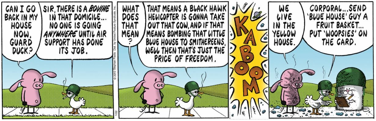 Pearls Before Swine: 10 Best Guard Duck Comic Strips, Ranked