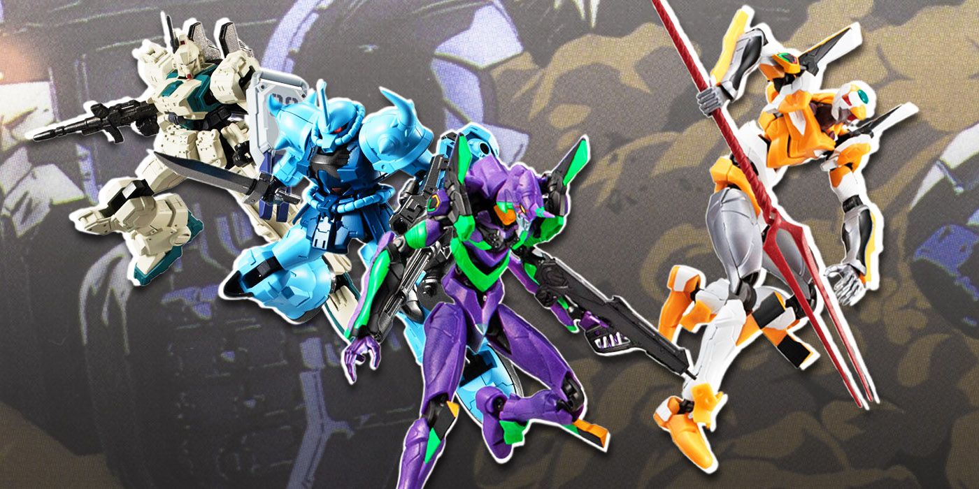 Evangelion y Gundam obtienen nuevos kits de figuras construibles para los mejores coleccionistas de mechas