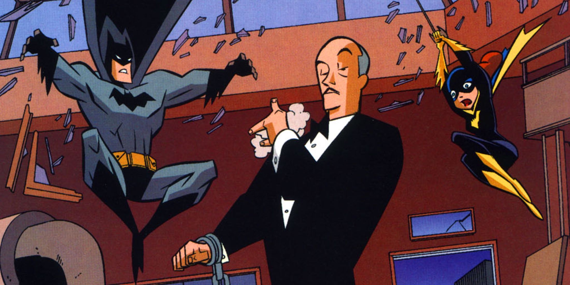 Años antes de Pennyworth, Batman: la serie animada convirtió a Alfred en una estrella