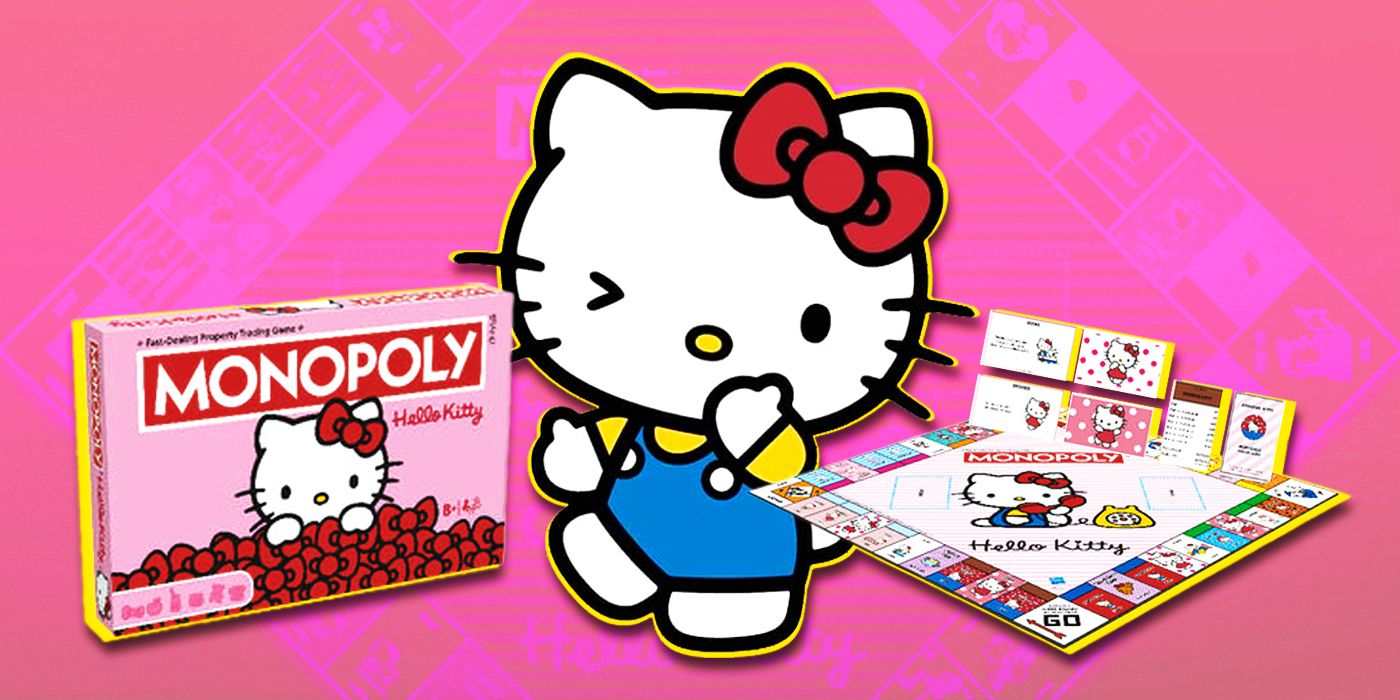 Hello Kitty от Sanrio получила 50-летнюю игру «Монополия» для увлекательного семейного развлечения