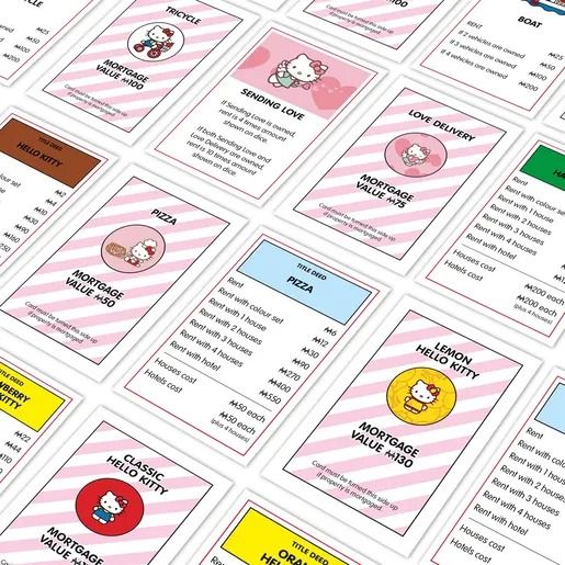 Hello Kitty de Sanrio obtiene el juego Monopoly del 50 aniversario para una intensa diversión familiar